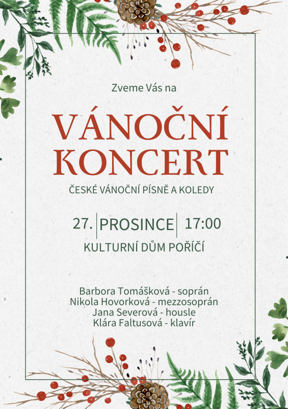 vánoční koncert