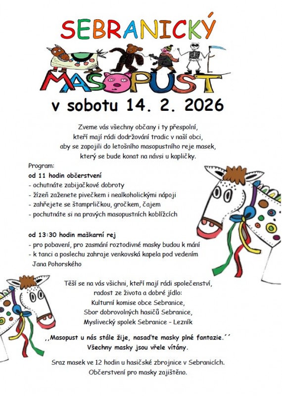 masopust Sebranice